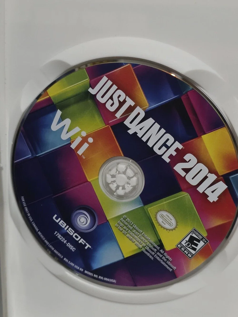 Just Dance 2014 (Nintendo Wii, 2013) Disc Only Tested-Working